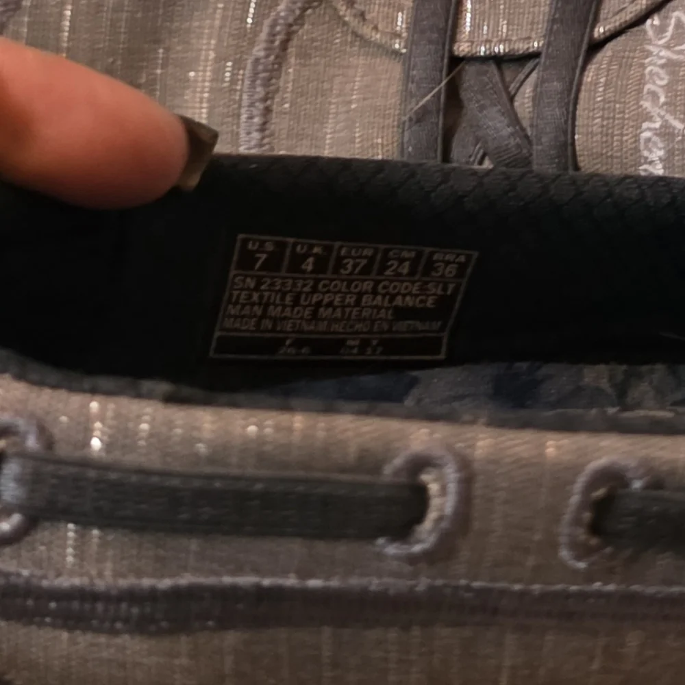 Skechers Gray Blue Women's Shoes - Picture 4 of 6